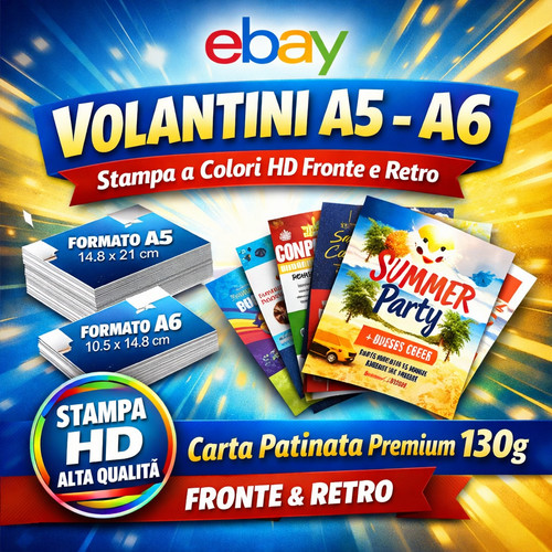 100 250 500 1000 - , volantini