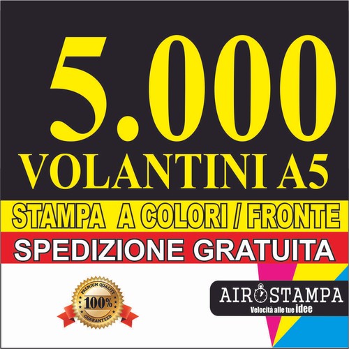 Stampa 5000 volantini - stampa,