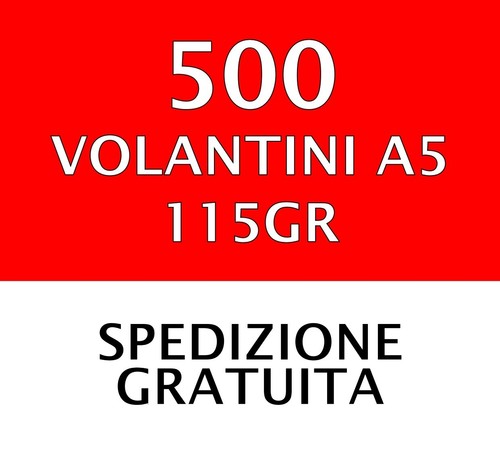Stampa 500 volantini - stampa,