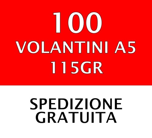 Stampa 100 volantini - stampa,