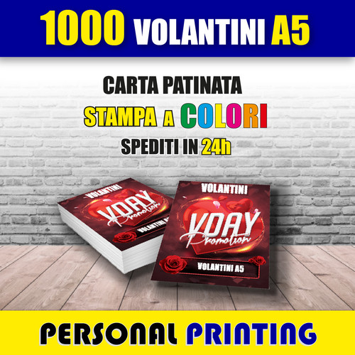 1000 volantini carta - 1000,