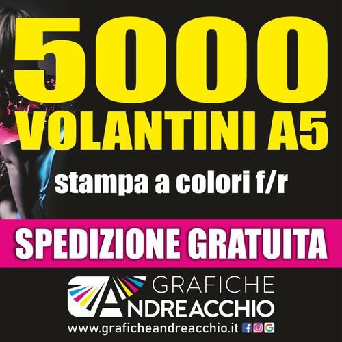 Stampa 5000 volantini a - stampa,