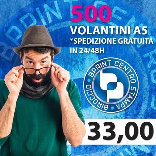 Stampa 500 volantini flyer - flyer, a5