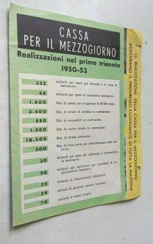 Cassa per mezzogiorno - cassa,