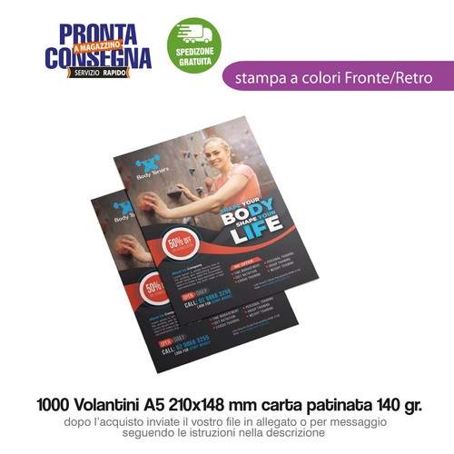 Stampa 000 volantini - stampa, 1.000